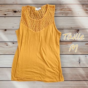 🌼💫 Débardeur dentelle Cache Cache – taille M 💫🌼