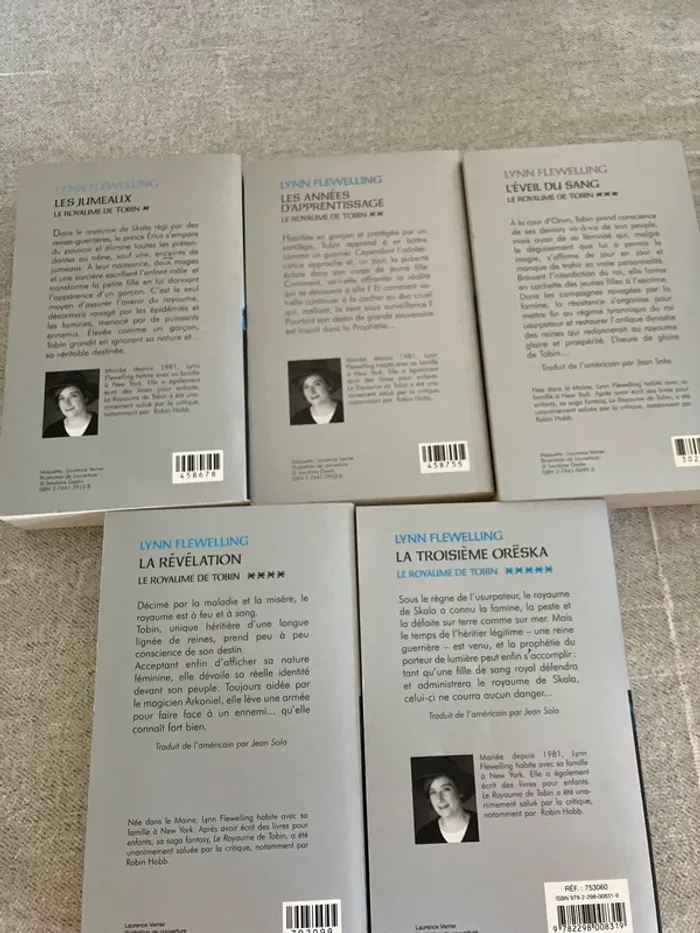 Lot complet – Le Royaume de Tobin de Lynn Flewelling (Tomes 1 à 5) - photo numéro 7