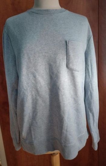 Sweat gris clair mixte taille M