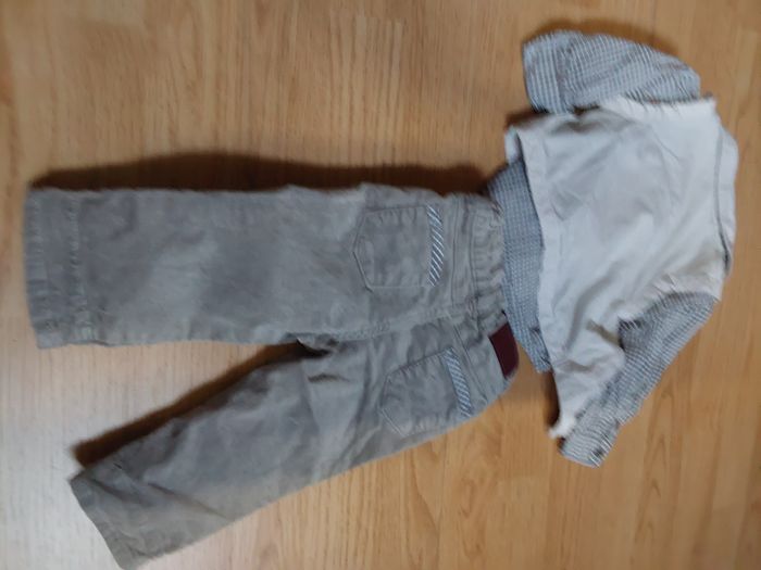 ensemble 3 pièce bebe garçon taille 6mois - photo numéro 3