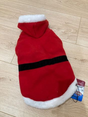 manteau père noel pour Chien
