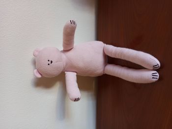 doudou chat rose petit bateau