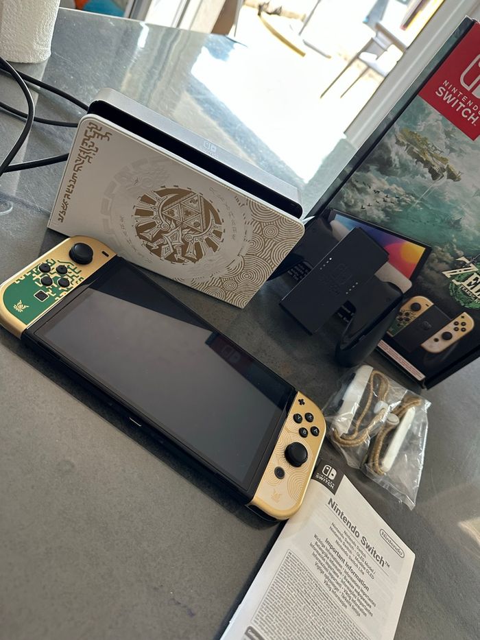 Swich oled  Zelda - photo numéro 3
