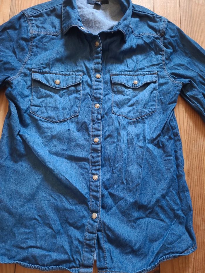 Chemise en jeans - photo numéro 2
