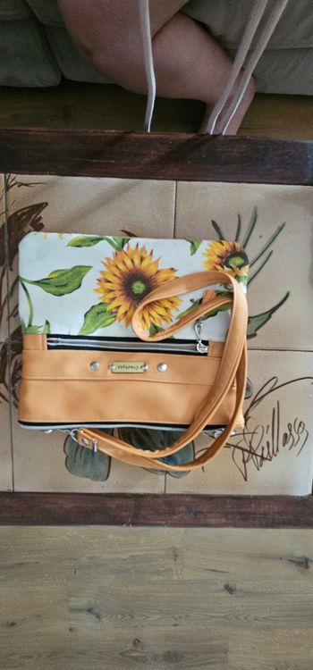 Sac bandoulière jaune