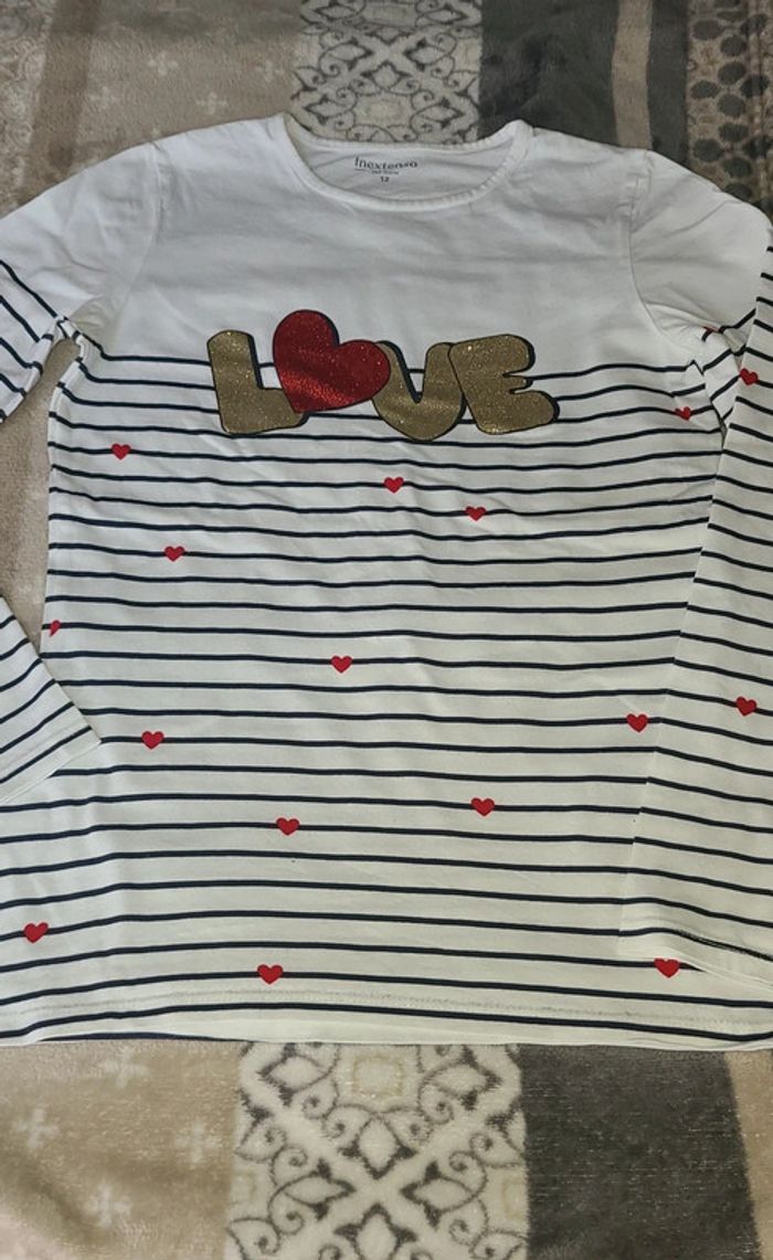 T-shirt manches longues 12 ans fille