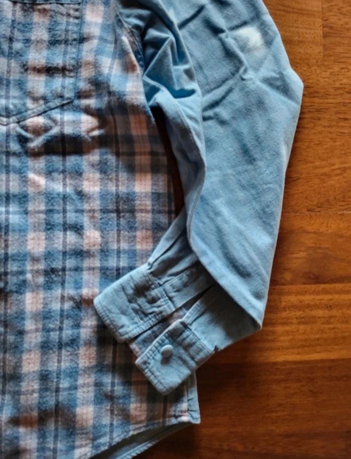 Chemise bleu vintage - photo numéro 4