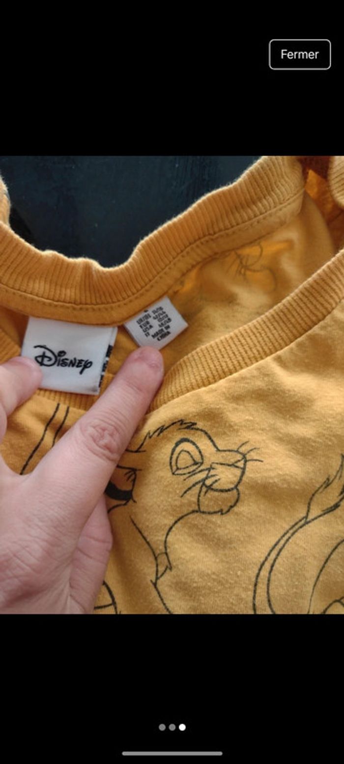 Lot tee shirt femme taille 40 L et xl 42 Disney - photo numéro 3