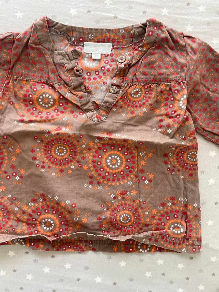 Blouse à motifs