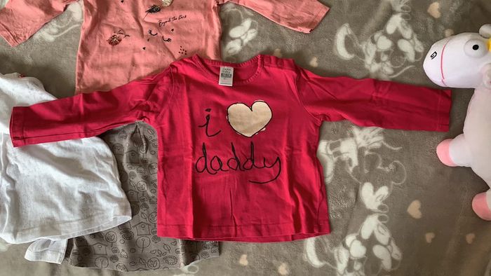 Lot de 4 tee shirt manches longues 12 mois - photo numéro 6