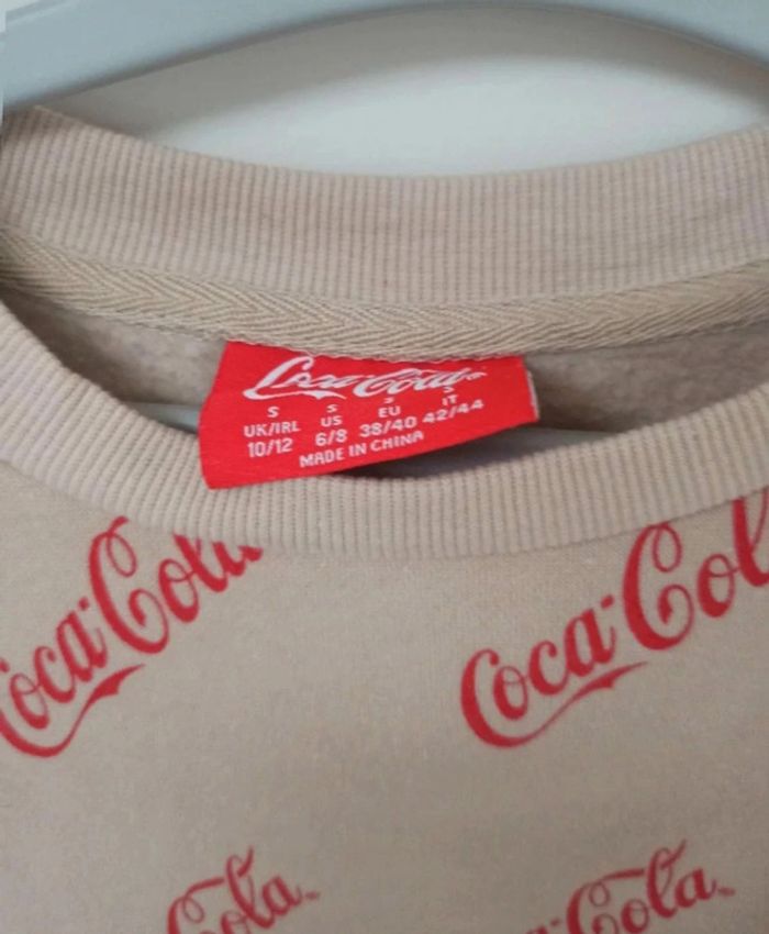 Sweat coca-cola - photo numéro 3