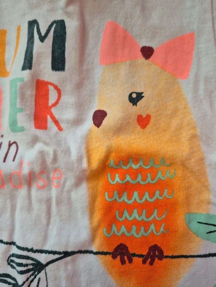 Ensemble Tee-shirt manche courte été et Jupe short fluide - photo numéro 3