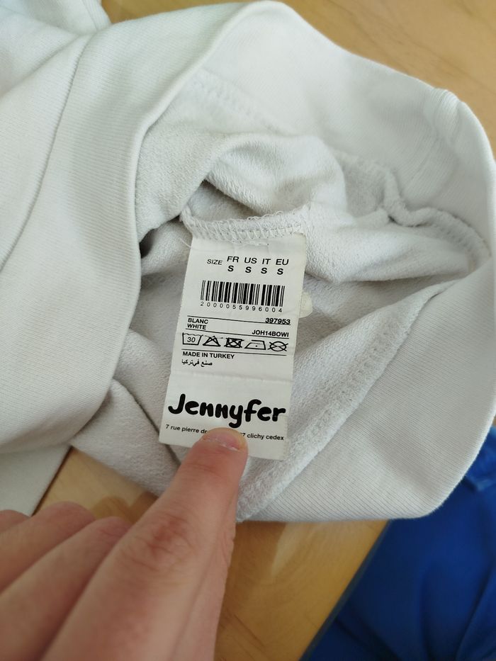 Sweat blanc LONDON taille S - photo numéro 5