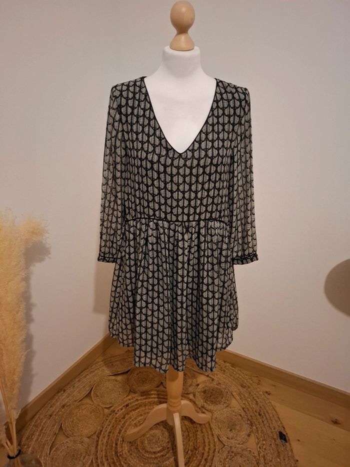 Robe courte ample à motifs Charlior taille S/M 36/38 - photo numéro 2