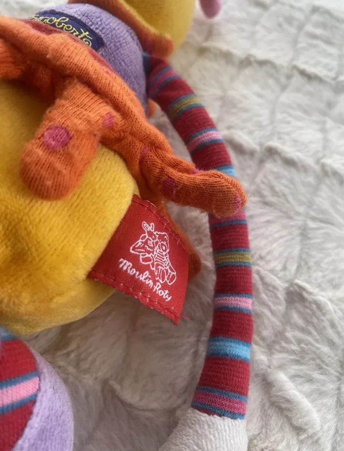 Peluche doudou Moulin Roty Dragobert - photo numéro 3