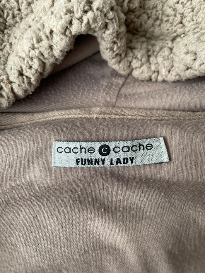 Veste zippée Ourson - Cache Cache - photo numéro 4