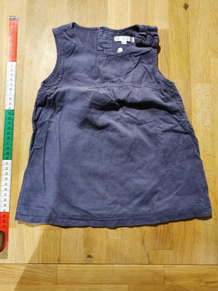 Robe velous mi saison 18 mois