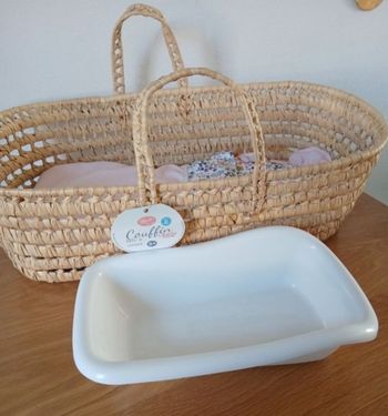 Couffin baignoire poupée