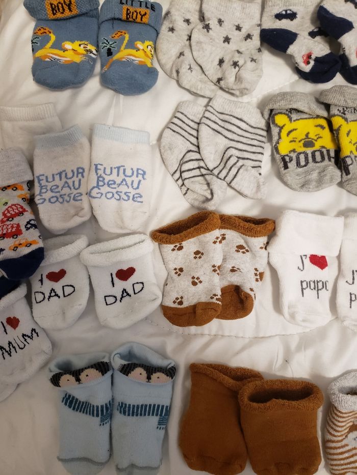 Paires  de chaussettes  bebe garçon - photo numéro 2