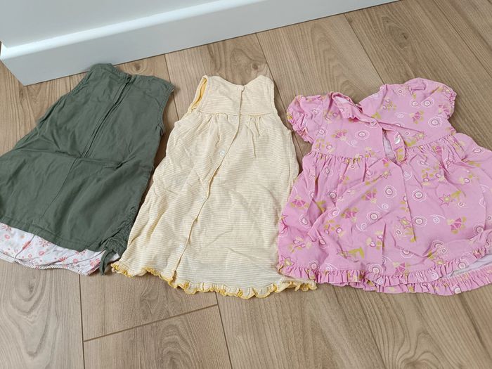 Lot 3 robes légères Printemps été 6 mois - photo numéro 4