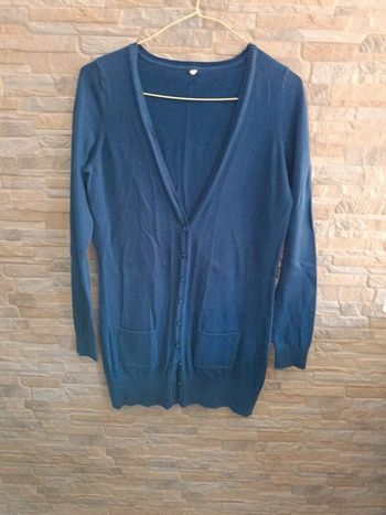 Gilet bleu Carrefour S/36