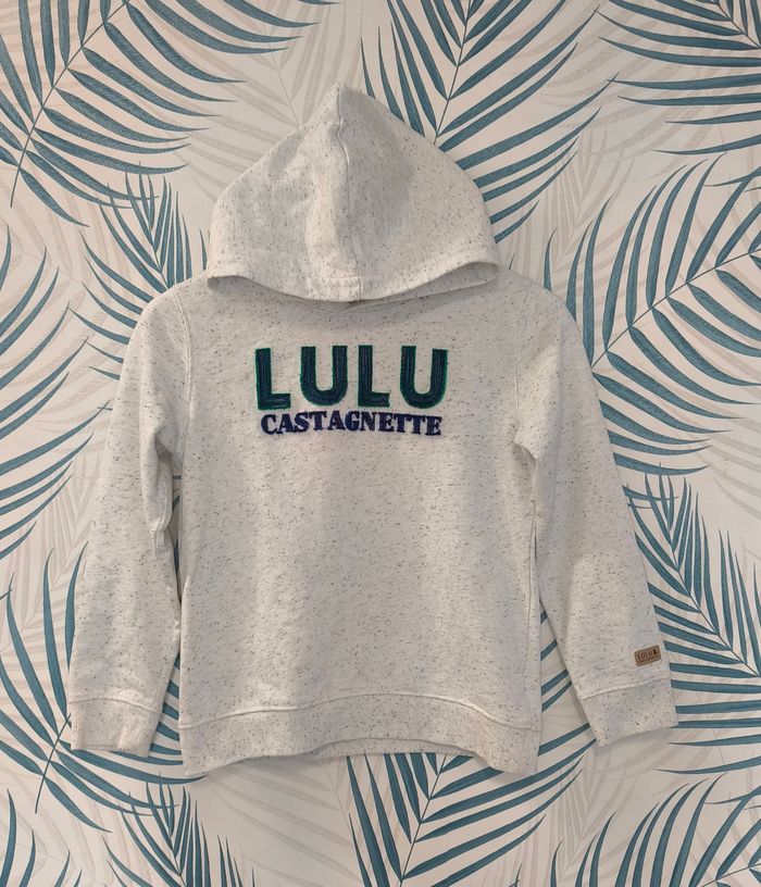 🦎 Sweat à capuche - Lulu Castagnette - 10 ans 🦎