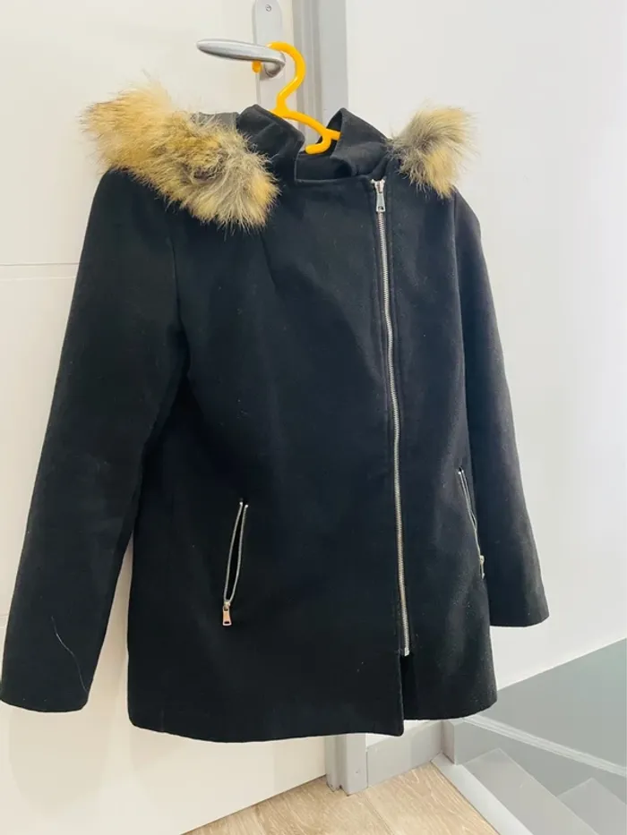 Manteau femme taille S noir - photo numéro 2