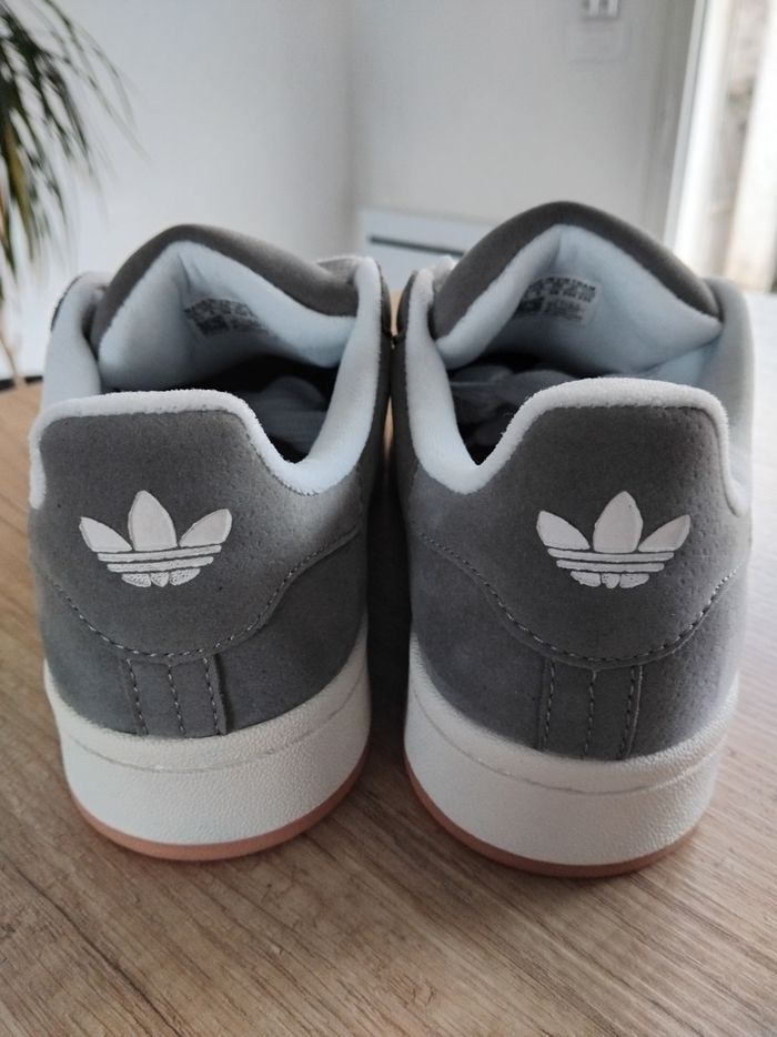Baskets campus adidas grise - photo numéro 3