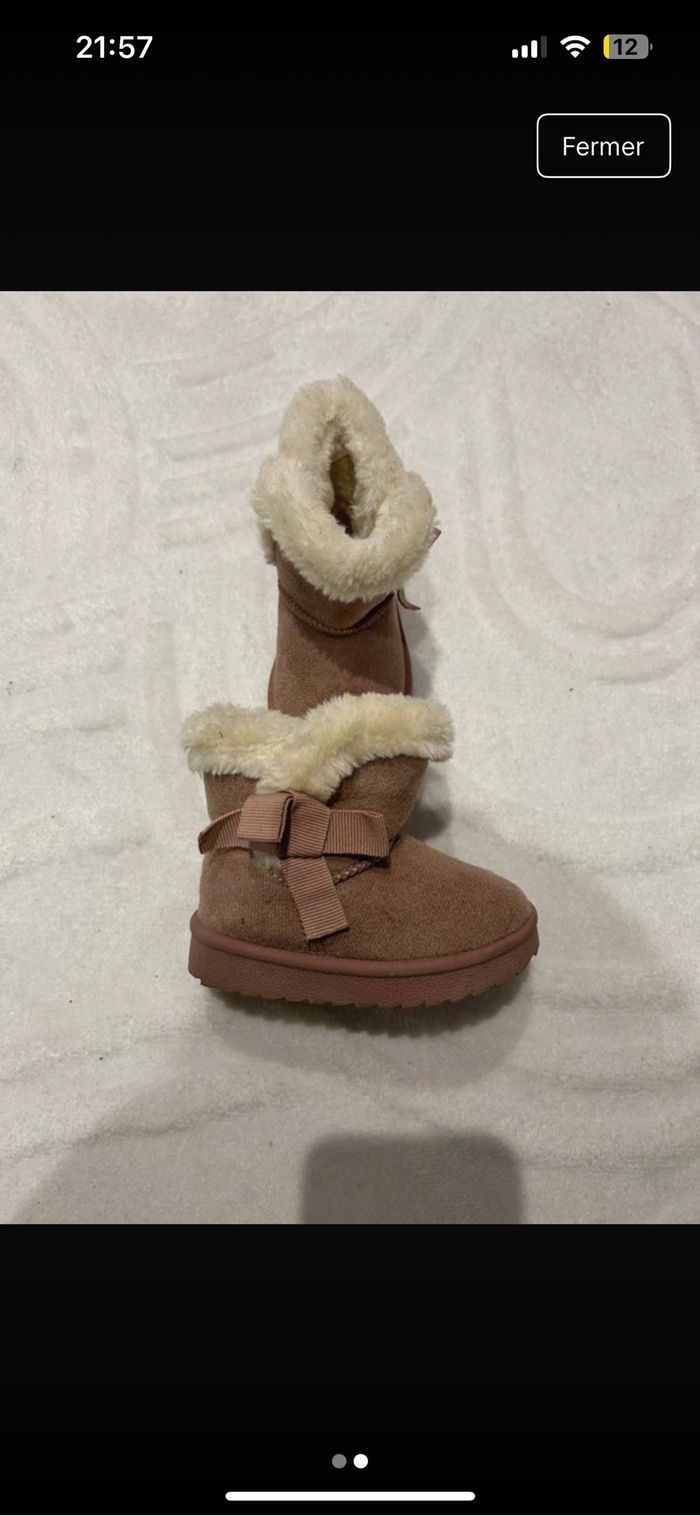 Bottes fourrure