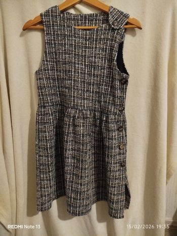 Robe à carreaux zara