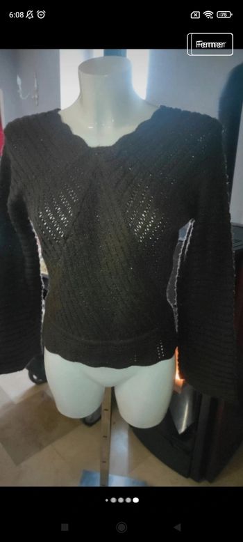 Très beau pull femme f18