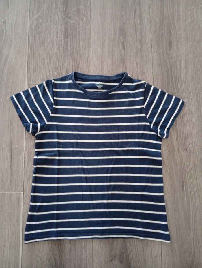 T-shirt en coton marinière