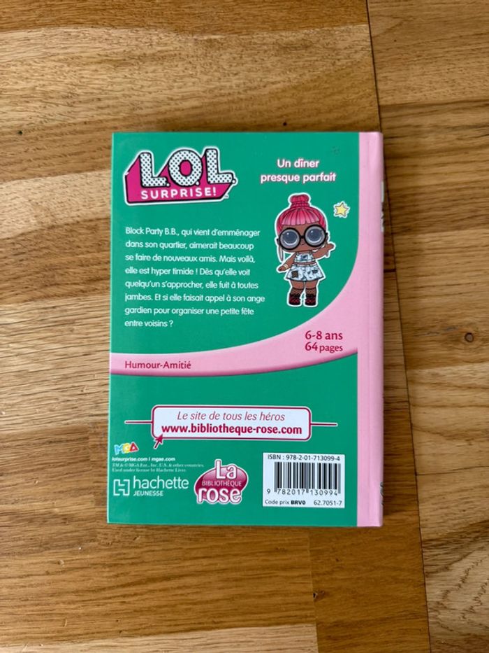 Livre LOL Suprise bibliothèque rose numéro 12 - photo numéro 3
