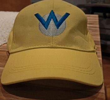 Casquette neuve Wario jaune monde de Mario Nintendo