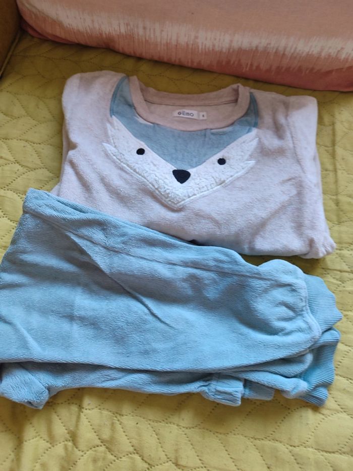 pyjama renard 6 ans