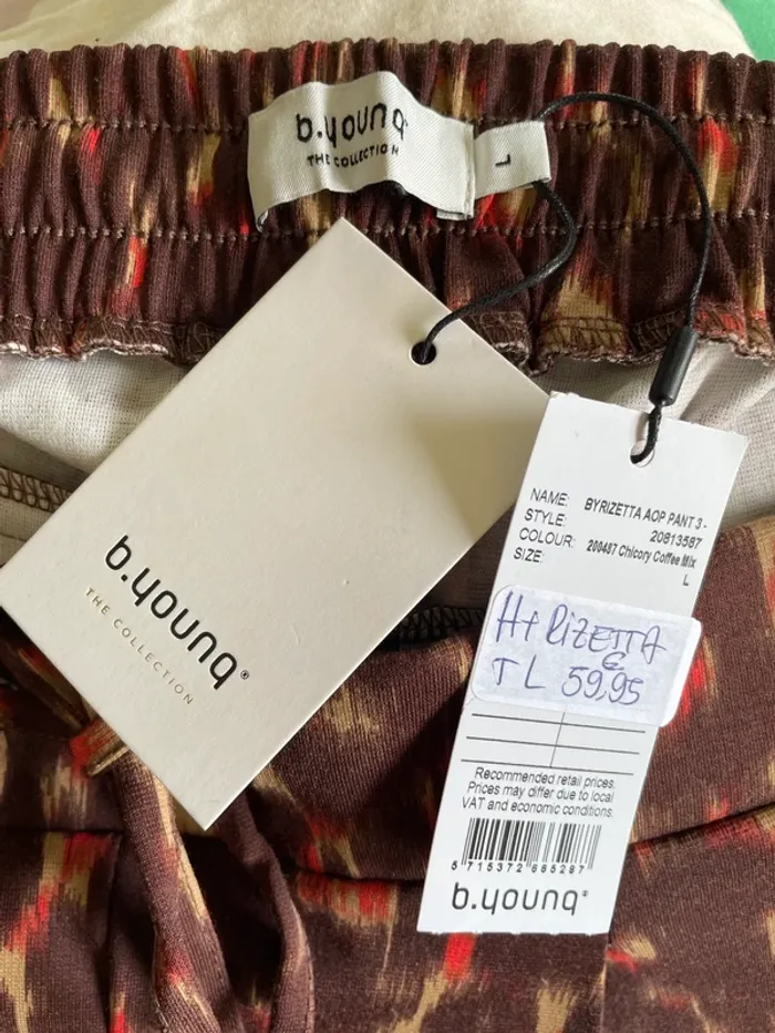 Pantalon B.young L marron neuf - photo numéro 4