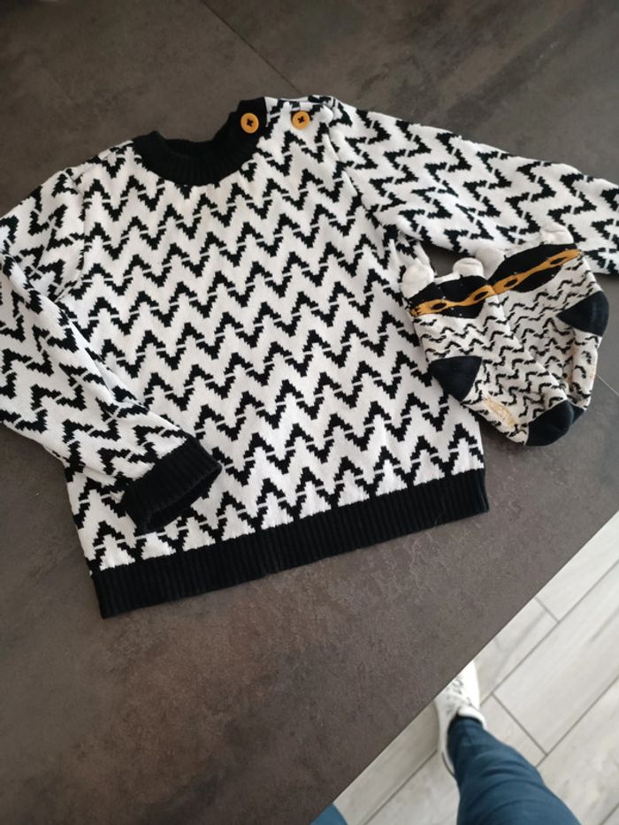 Pull et chaussettes