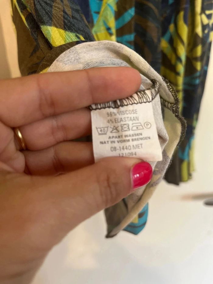 Blouse t-shirt manche longue etam taille s - photo numéro 5