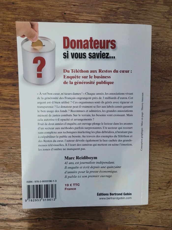 Donateurs, si vous saviez - photo numéro 2