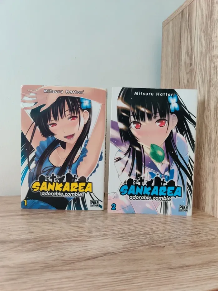 Mangas Sankarea tomes 1 et 2