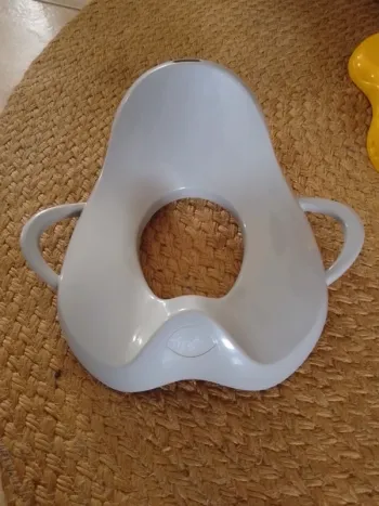 Reducteur de toilette tigex gris 