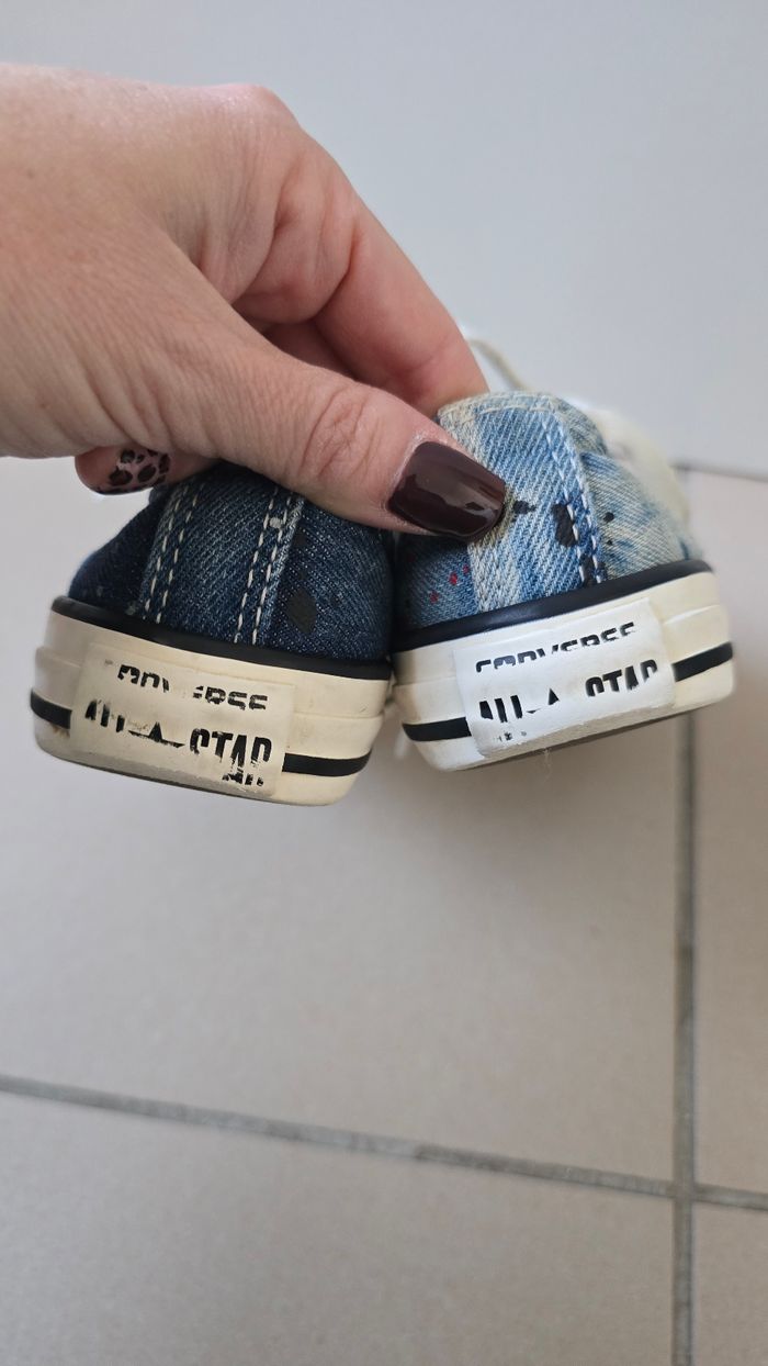 Converse all star effet jean pointure 29 - photo numéro 8