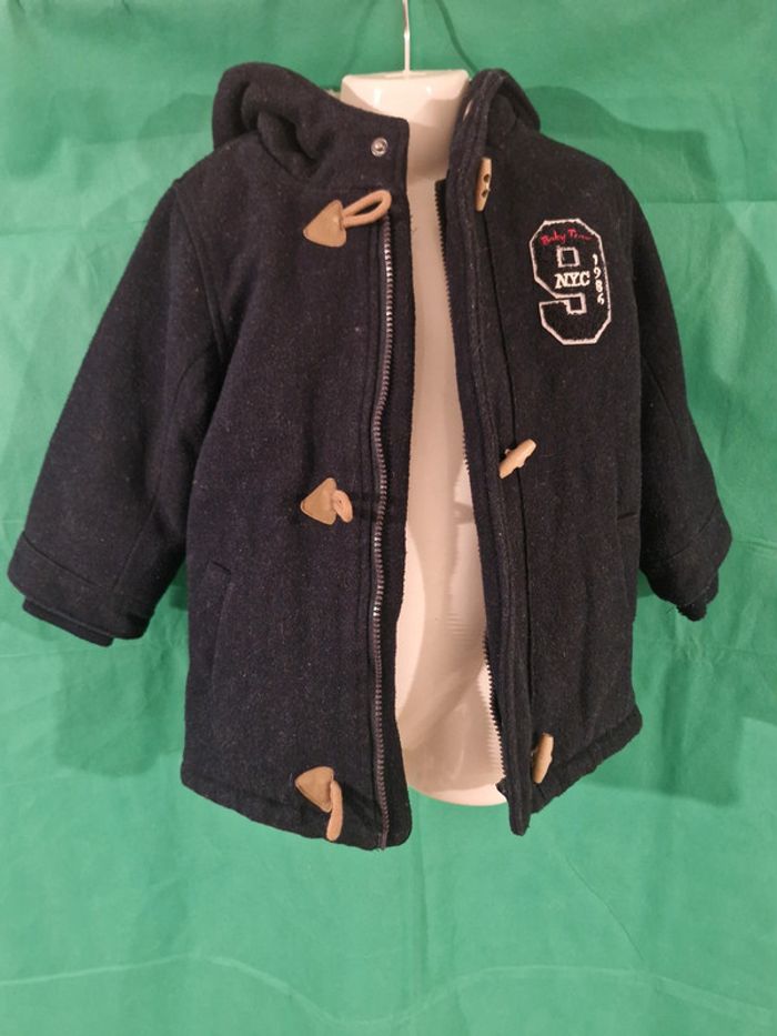 Manteau à capuche zippé bouton 36 mois (98 cm) Tape à l’oeil - photo numéro 3