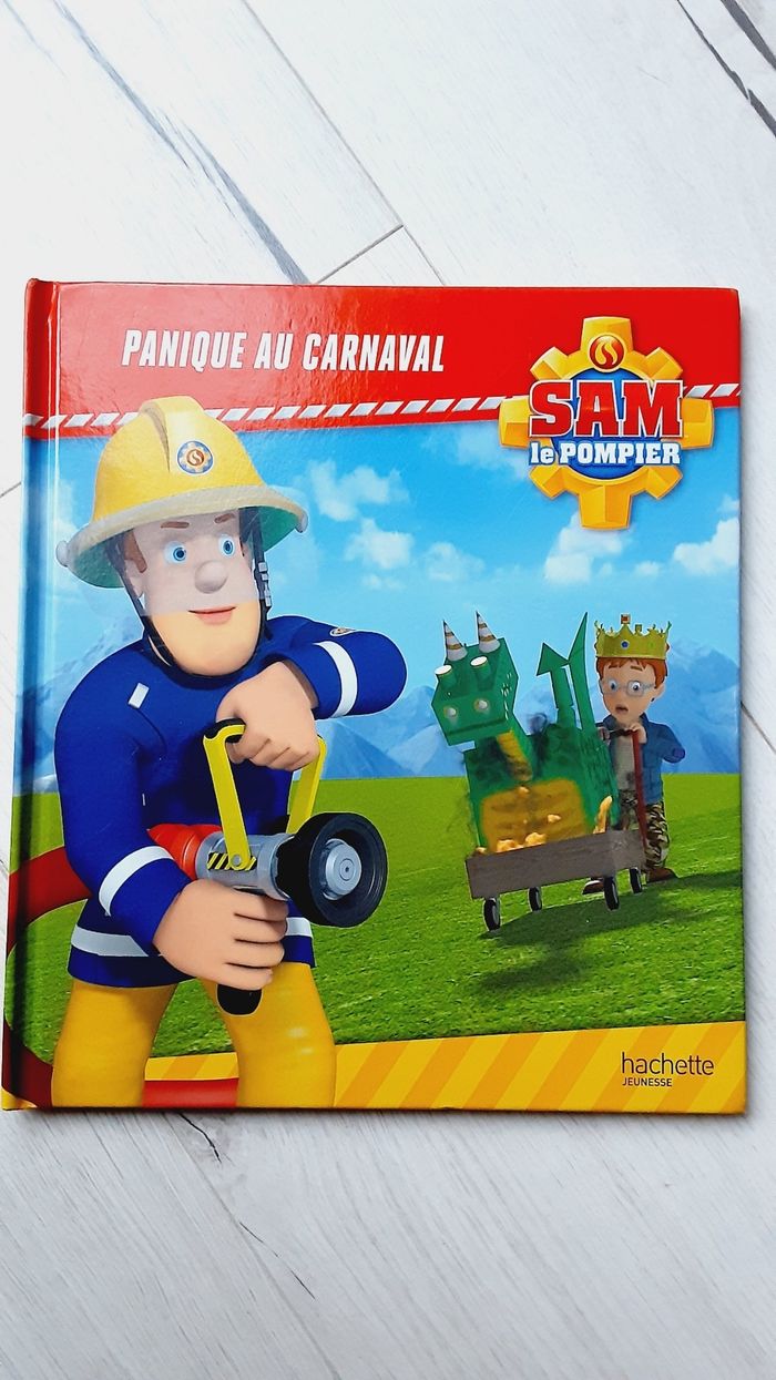 Livre Sam le pompier,  Panique au carnaval