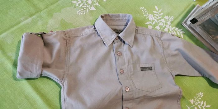 Chemise 3 ans Gris clair - photo numéro 6