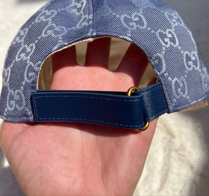 Casquette Gucci dubai bleu - photo numéro 5