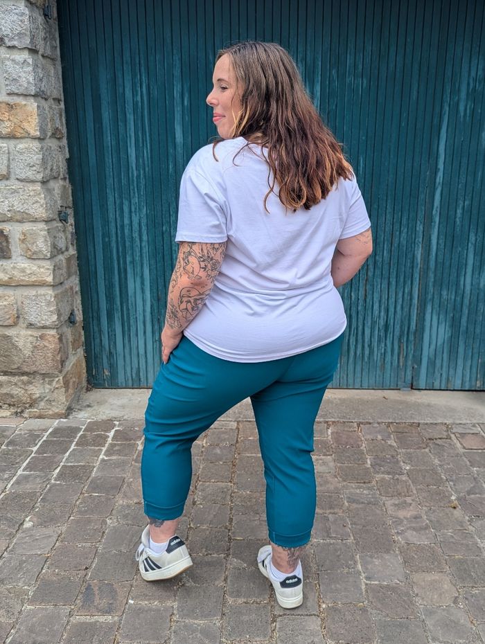 T-shirt Good vibes blanc/bleu canard
TU - photo numéro 5