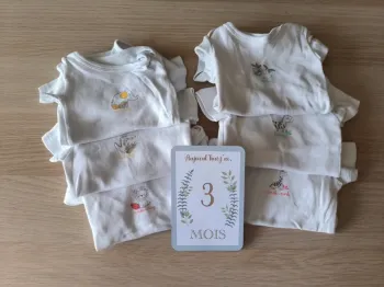Lot bodys 3 mois