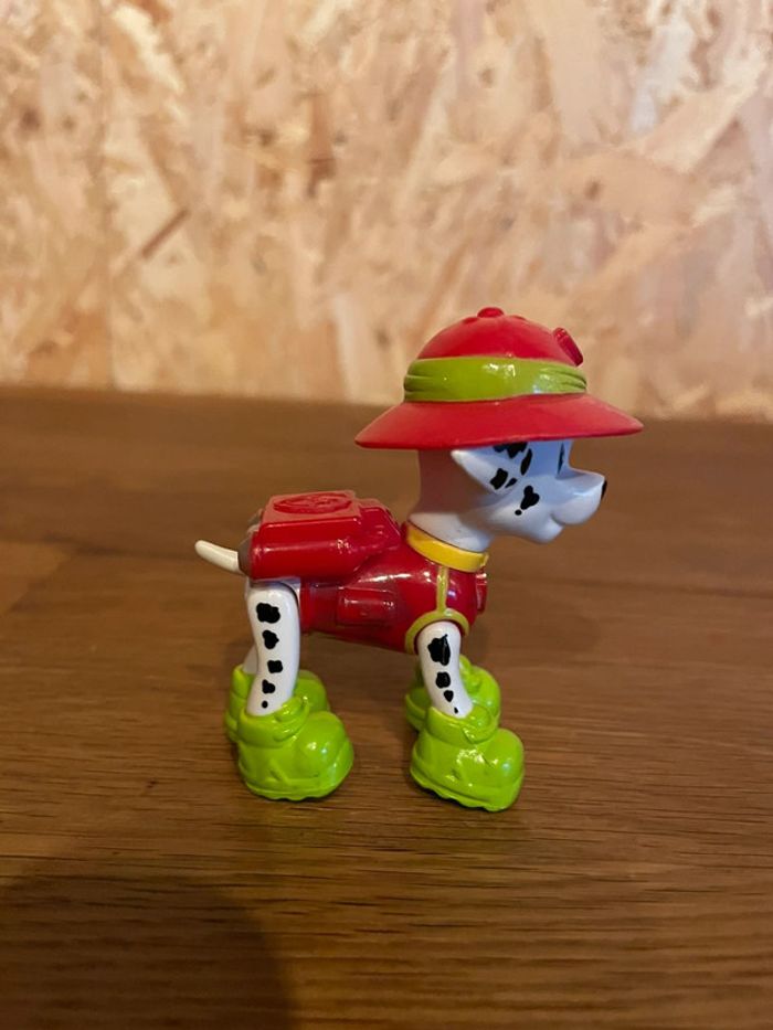 Figurine Marcus avec son véhicule Mission Jungle de la Pat Patrouille - photo numéro 6