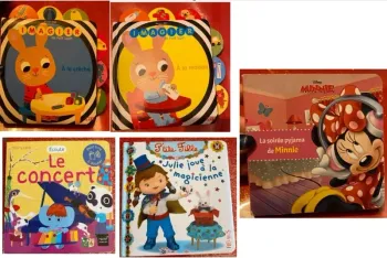 Lot 5 livres enfants